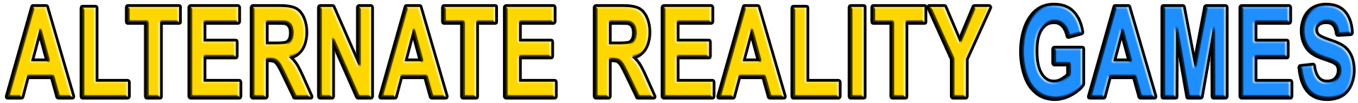 ALTERNATE REALITY GAMES